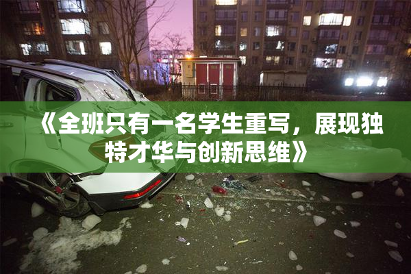 《全班只有一名学生重写，展现独特才华与创新思维》