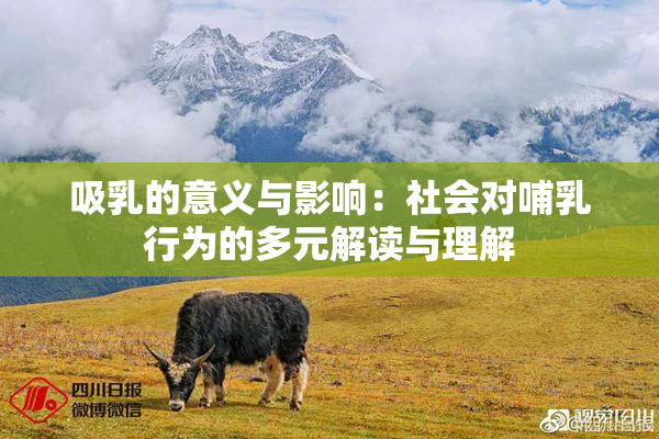 吸乳的意义与影响：社会对哺乳行为的多元解读与理解