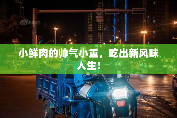 小鲜肉的帅气小重，吃出新风味人生！