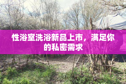 性浴室洗浴新品上市，满足你的私密需求