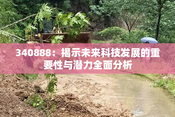 340888：揭示未来科技发展的重要性与潜力全面分析