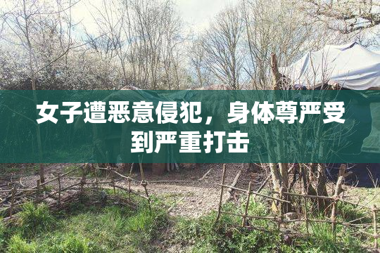 女子遭恶意侵犯，身体尊严受到严重打击