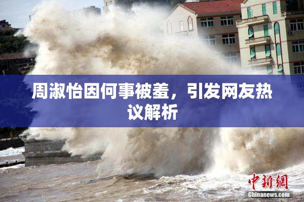 周淑怡因何事被羞，引发网友热议解析
