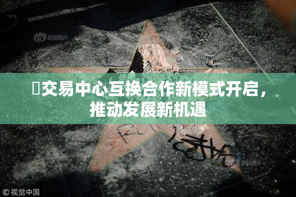 巜交易中心互换合作新模式开启，推动发展新机遇