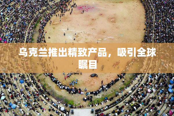 乌克兰推出精致产品，吸引全球瞩目