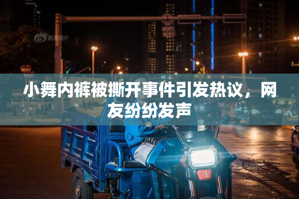 小舞内裤被撕开事件引发热议，网友纷纷发声