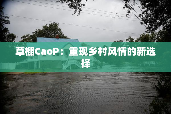 草棚CaoP：重现乡村风情的新选择