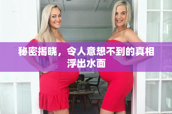 秘密揭晓，令人意想不到的真相浮出水面