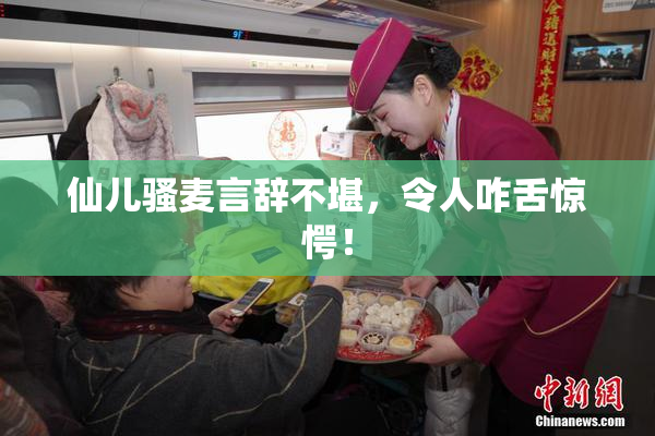 仙儿骚麦言辞不堪，令人咋舌惊愕！