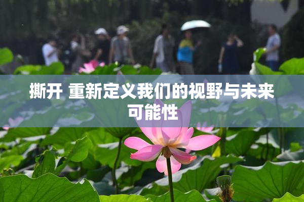 撕开 重新定义我们的视野与未来可能性
