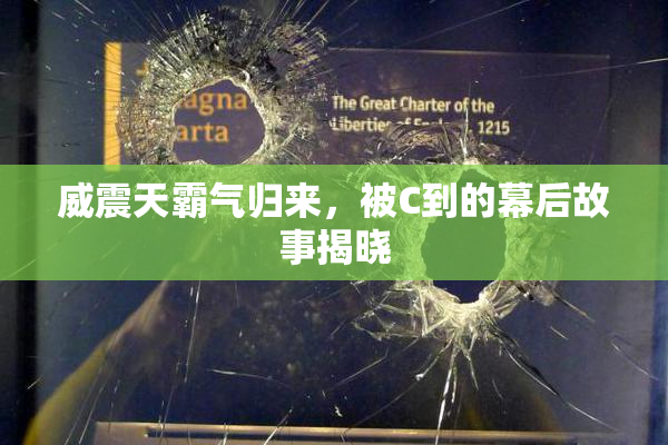 威震天霸气归来，被C到的幕后故事揭晓