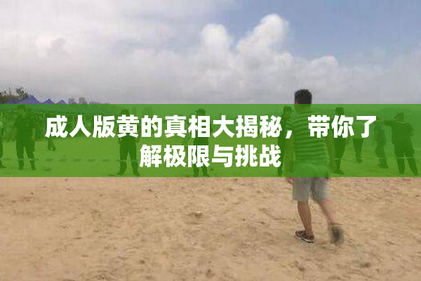 成人版黄的真相大揭秘，带你了解极限与挑战