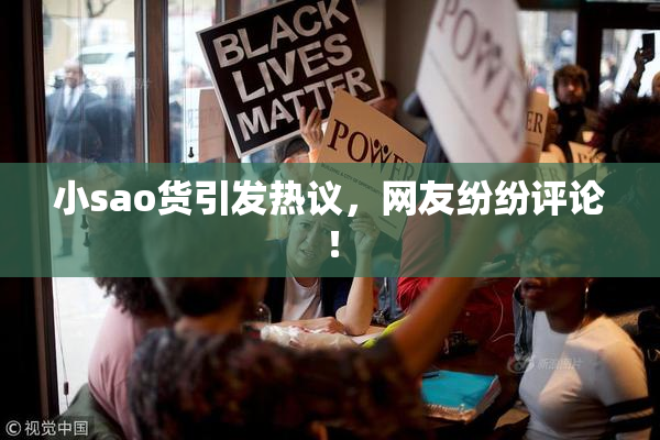 小sao货引发热议，网友纷纷评论！
