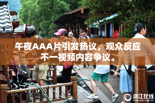午夜AAA片引发热议，观众反应不一视频内容争议。