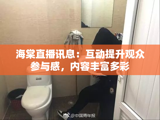 海棠直播讯息：互动提升观众参与感，内容丰富多彩