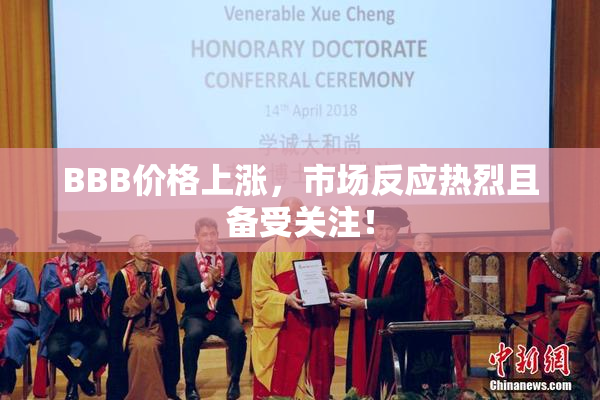 BBB价格上涨，市场反应热烈且备受关注！