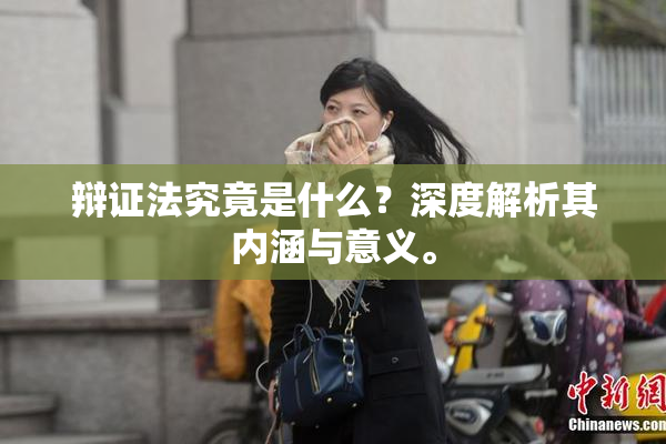 辩证法究竟是什么？深度解析其内涵与意义。