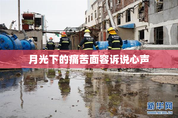 月光下的痛苦面容诉说心声