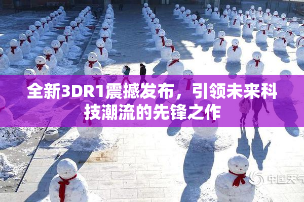 全新3DR1震撼发布，引领未来科技潮流的先锋之作