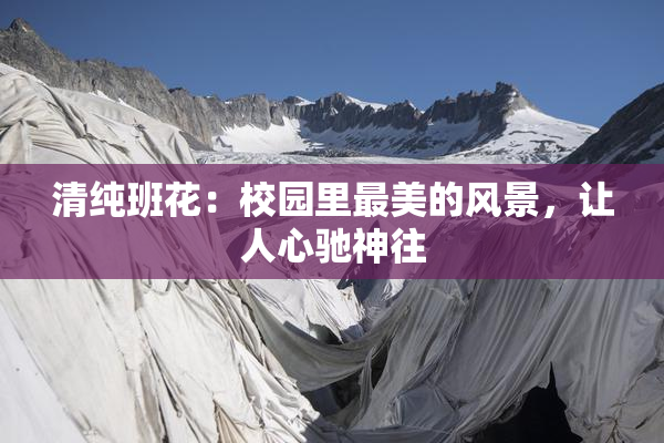 清纯班花：校园里最美的风景，让人心驰神往