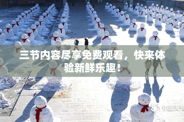 三节内容尽享免费观看，快来体验新鲜乐趣！