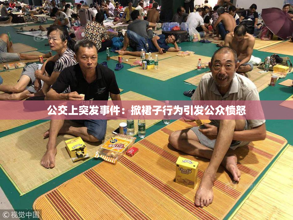 公交上突发事件：掀裙子行为引发公众愤怒