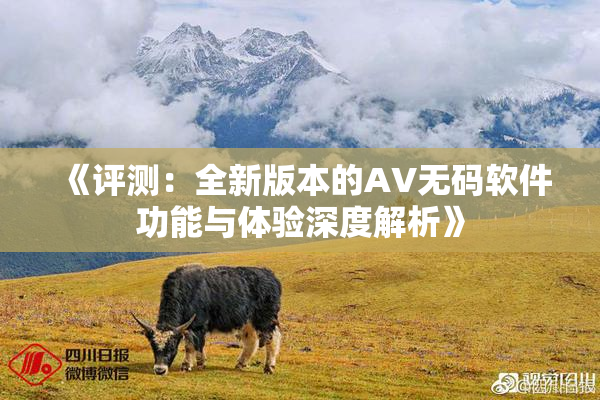 《评测：全新版本的AV无码软件功能与体验深度解析》