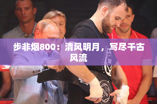 步非烟800：清风明月，写尽千古风流
