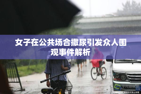 女子在公共场合撒尿引发众人围观事件解析