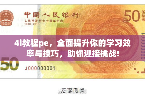 4i教程pe，全面提升你的学习效率与技巧，助你迎接挑战!