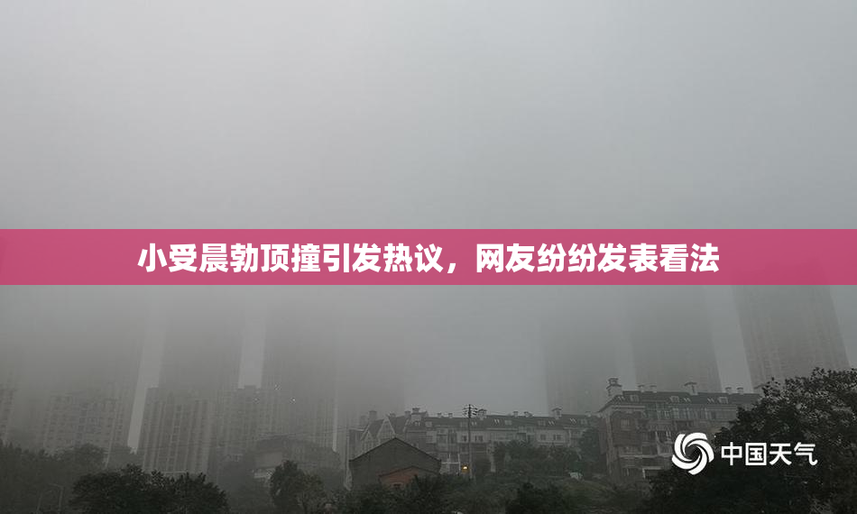 小受晨勃顶撞引发热议，网友纷纷发表看法