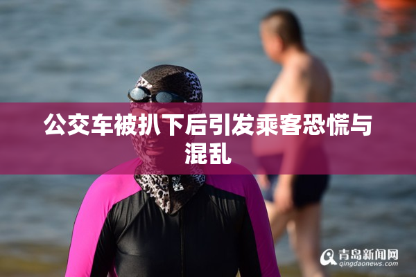 公交车被扒下后引发乘客恐慌与混乱
