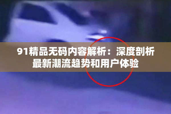 91精品无码内容解析：深度剖析最新潮流趋势和用户体验