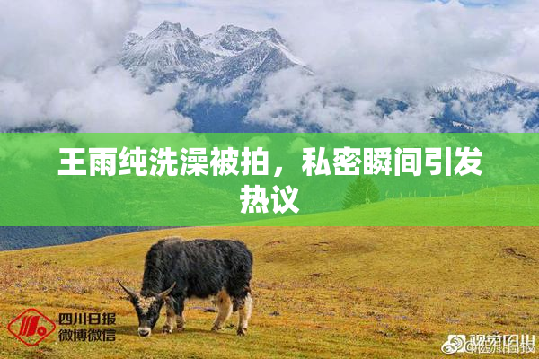 王雨纯洗澡被拍，私密瞬间引发热议