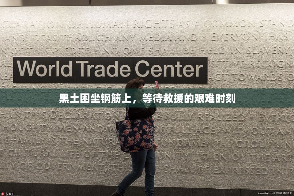 黑土困坐钢筋上，等待救援的艰难时刻