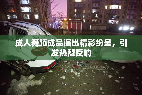 成人舞蹈成品演出精彩纷呈，引发热烈反响