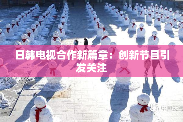 日韩电视合作新篇章：创新节目引发关注