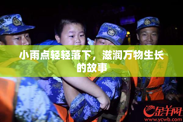 小雨点轻轻落下，滋润万物生长的故事