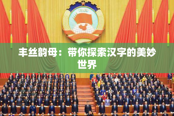 丰丝韵母：带你探索汉字的美妙世界