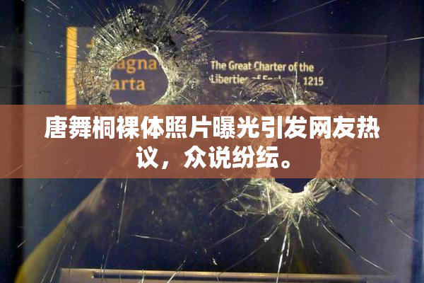 唐舞桐裸体照片曝光引发网友热议，众说纷纭。