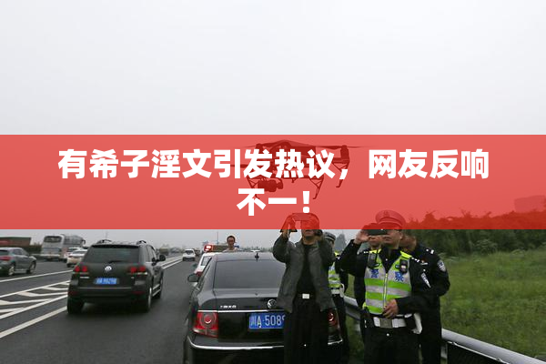 有希子淫文引发热议，网友反响不一！