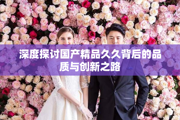 深度探讨国产精品久久背后的品质与创新之路