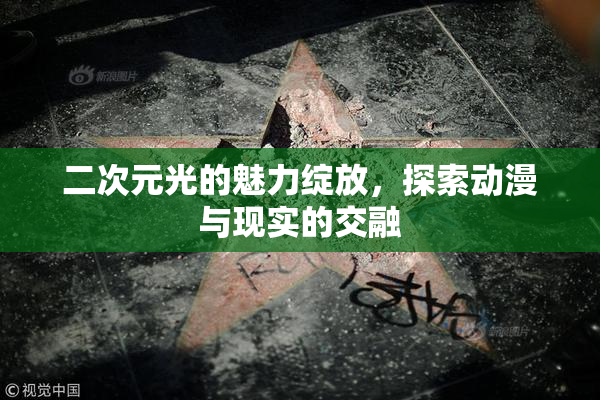 二次元光的魅力绽放，探索动漫与现实的交融