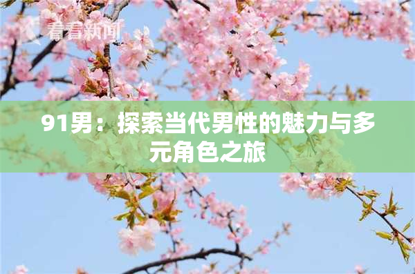 91男：探索当代男性的魅力与多元角色之旅