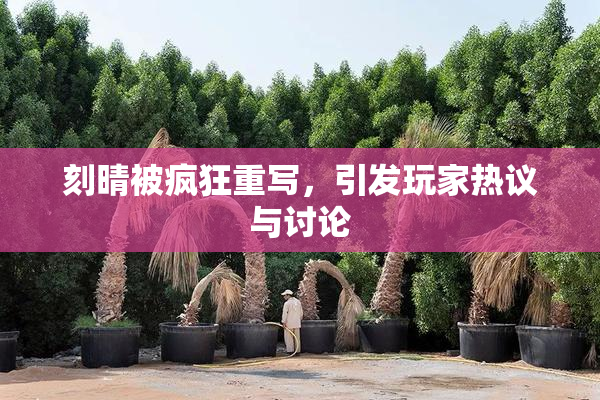 刻晴被疯狂重写，引发玩家热议与讨论