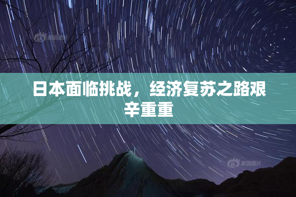 日本面临挑战，经济复苏之路艰辛重重