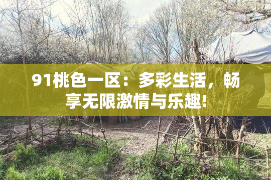 91桃色一区：多彩生活，畅享无限激情与乐趣!