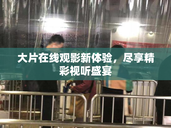 大片在线观影新体验，尽享精彩视听盛宴