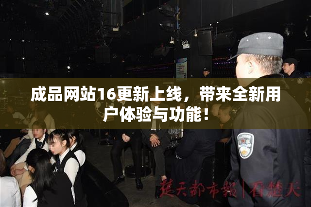 成品网站16更新上线，带来全新用户体验与功能！