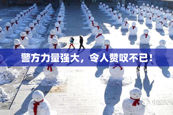 警方力量强大，令人赞叹不已！